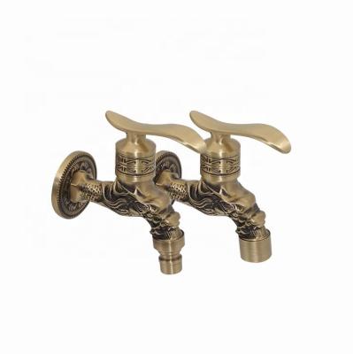 China Antique BANGQI Wall bathroom mop faucet toilet cold faucet outdoor garden Brass Antique Bronze washing machine faucet for sale