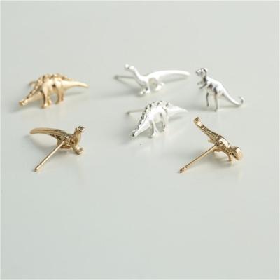 China Popular Dinosaur T-Rex Earrings, Tyrannosaurus Rex With Earring for sale