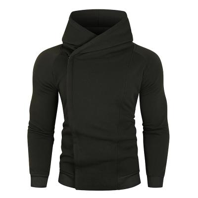 China Autumn/winter 2022 new solid color anti-pilling hoodie trend side zipper men's long sleeve hoodie for sale