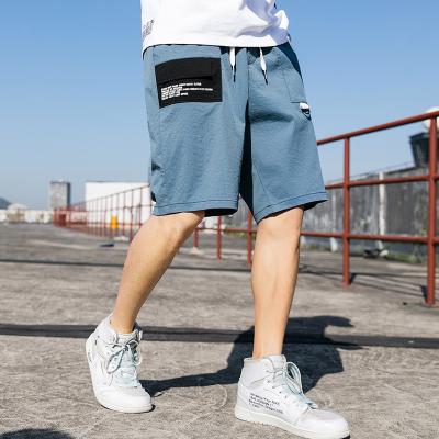 China 2021 Factory Direct Sale Men's Shorts Trend Casual Loose Summer Hall-match Anti-wrinkle Beach Pants Thin Pants On The Outside for sale