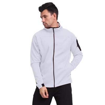 China Autumn Winter Training Plain Sweatsuit Wear Comfortable Waterproof Jogging Mens Hoodies Breathable Jacket for sale