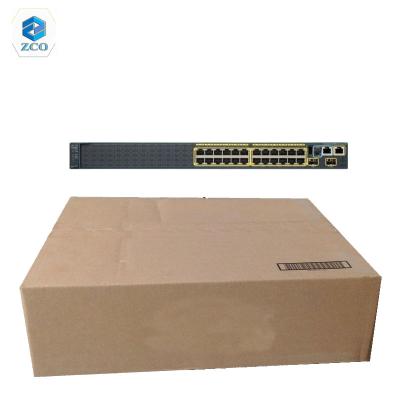 China Redundant Power System (RPS) Connector Original 10/100/1000 24 Port 2 Gigabit SFP Switches WS-C2960X-24TS-LL With Good Price for sale