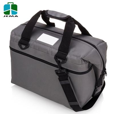 China 100% Canvas Soft Cooler Bags Eco-friendly With High Density Insulation 12 Box In 48 Box for sale