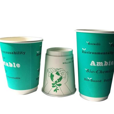 China Cheap Disposable Cups and Lids Stored Eco-Friendly Quality Biodegradable Single Wall Tube Paper Cup Juice Disposable for sale