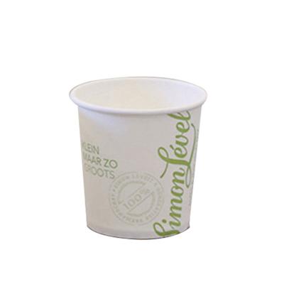 China 100% eco-friendly custom printed disposable paper cups 3 oz coffee pla for sale