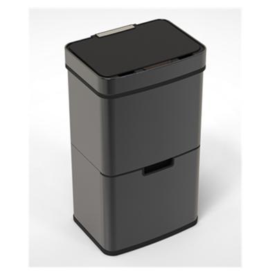 China Motion Sensor Viable Rectangular Trash Can for sale