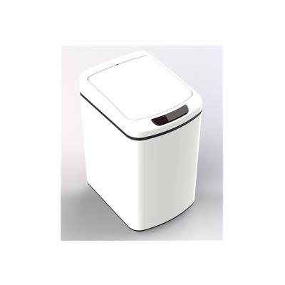 China Sustainable Touchless Trash Can Electric Waste Bin With Infrared Motion Sensors for sale