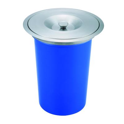 China Plastic Sink 5l Viable Waste Bin for sale