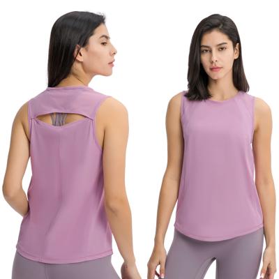 China Wholesale Breathable Tiktok Fitness Padded Tops Double Sexy Crop Top Women's Yoga Suit Sport Wear Plus Size Yoga Wear for sale