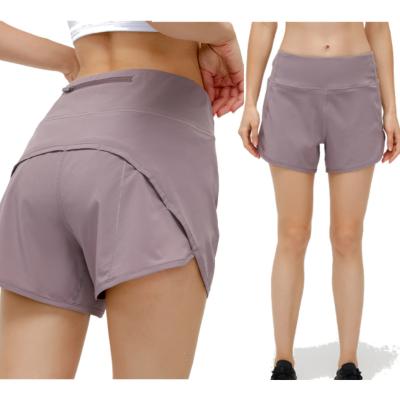 China Colors Breathable Hot Yoga Shorts Sports Summer Custom Shorts For Women With Pockets Fitness Wear Custom for sale