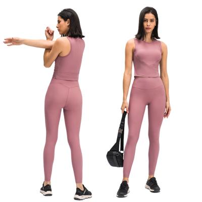 China Breathable New Arrival Sport Hot Selling Yoga Sets Active Yoga Set Fitness Yoga Wear Legging Sets for sale