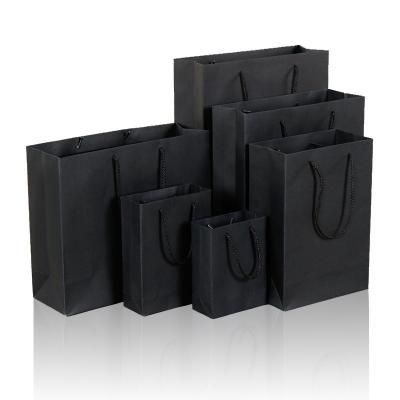 China Recycled Materials Wholesale Luxury Large Jewelry Paper Shopping Bag Gift Paper With Logo Recycled Paper Shopping Bags for sale