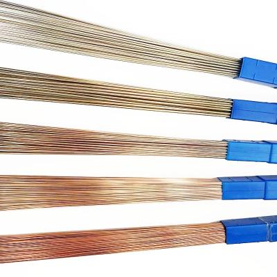 China Silver Welding Solder Copper Zinc Alloy Silver Rod Material 60% Copper Rods Low Melting Point for sale