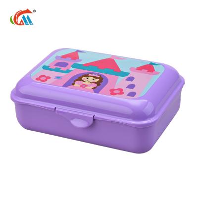 China Beautiful Microwavable plastic kids bowl in fancy print for sale