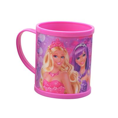 China Sustainable Lenticular Plastic 3D Mug For Kids Promotion for sale