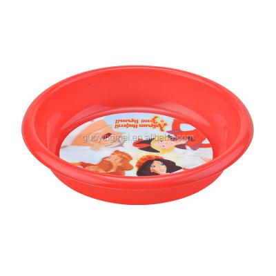 China Sustainable 3D Plate Plastic Dish For Promotion for sale