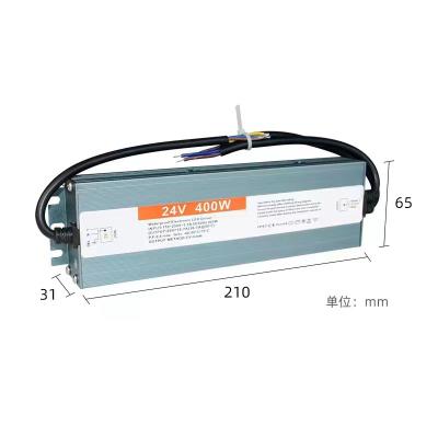 China Gray Wolf 24V 16.7 DC Switching Power Supply A DC220V 24V Wall Wash Lamp Change Power Supply To Gray Wolf 24V16.7A400W Transformer for sale