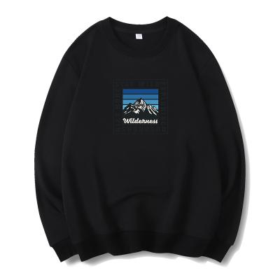 China Everland Anti-wrinkle OEM sudadera Para hombre 40 60 polyester printed hoody cotton designed supreme male sweatshirt for sale