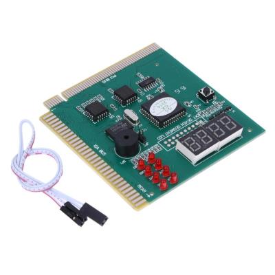 China Electronic Equipment 4 Digit LCD Display PC Analyzer Postcard Motherboard Diagnostic Tester with AIS PCI Bus Main Board LED Indicator for sale