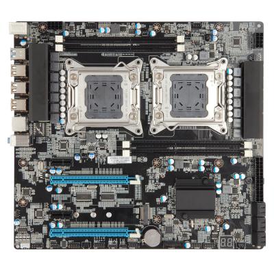 China Intel X79 desktop chipset 4*DDR3 64GB factory sale motherboard support Intel Xeon micro-ATX processor in LGA 2011 pakage for server for sale