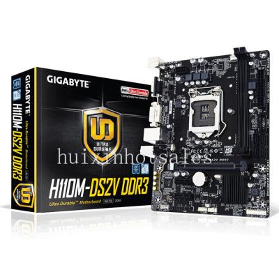 China Desktop NEW FOR GIGAOCTE for Intel GA-H110M-DS2V DDR3 32GB LGA1151 ATX Micro Gaming Desktop Motherboard for sale