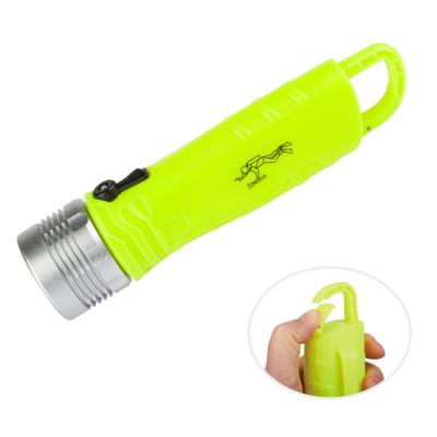 China Scuba Diving Torch Light Waterproof Scuba Diving Flashlight LED Torch Light Air Diving Flashlight for sale