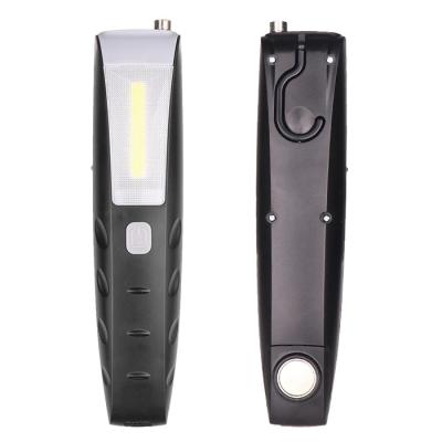 China Magnetic Base Multifunctional USB Rechargeable COB LED Work Base Light Magnetic Torch Telescopic Pick Up Tool Flashlight for sale