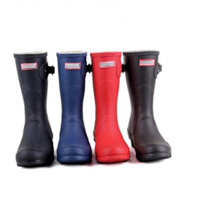 China Various Rain Waterproof High Quality Durable Rubber For Women Rain Boots for sale