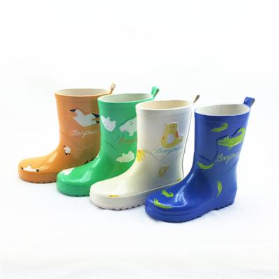 China China manufacture quality waterproof professional rain boots for kids rubber for sale