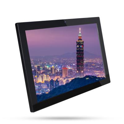 China Industrial wall mount panel monitors 10/15/22/32/40/43/55/65 inch android poe lcd tablet kiosk wall mount touch screen monitor advertising display for sale