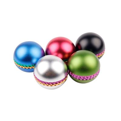 China Wholesale Smoking Grinder Easy Smoking Accessories Ball 63mm Globe Shape Grinder Aluminum Tobacco Herb Grinders for sale