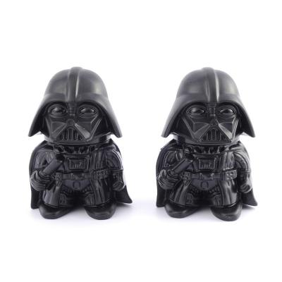 China Figure 3 Layers Darth Vader Shape Grinder Metal Customized Original Tobacco Material Smoke Crusher Grinder Herb Grinder for sale