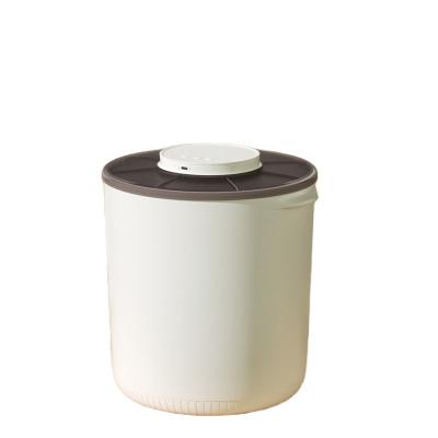 China Automatic Vacuum Pet Food Container Vacuum Around ABS Automatic Food Storage Pet Feeder Food Storage for sale