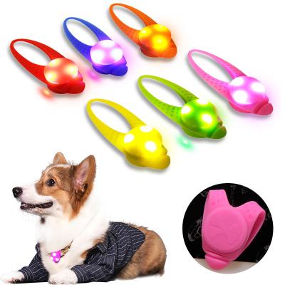 China Lights Led Silicone Light Luminescent Dog Pet Safety Warning Light Pendant Led Dog Collar for sale