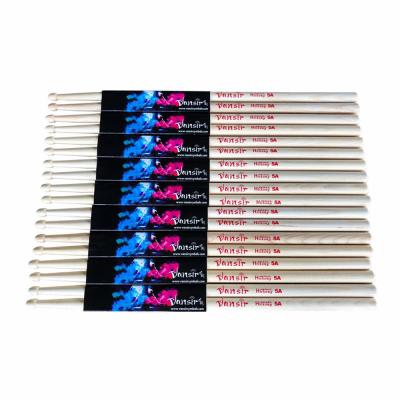 China Playing Music Vansir 5A Hickory Drumstick Wooden Drumstick Drums Accessories OEM for sale