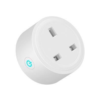 China 1 Residential/Multi-Purpose Single White Wifi Plug Socket Outlet Smart Wireless UK Version Smart Power Socket With App for sale