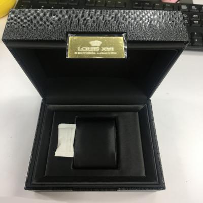 China Factory supply custom watch logo custom luxury watch packaging box simple factory supply ODM for sale