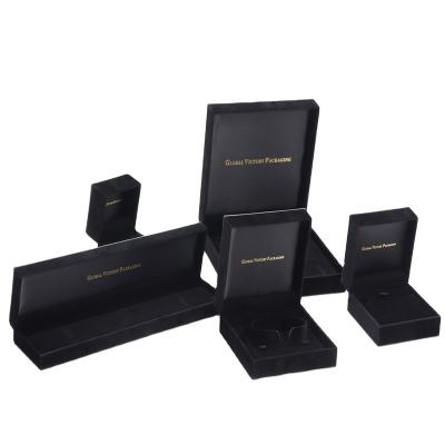 China Wholesale Handmade Velvet Jewelry Boxes Custom Luxury Jewelry Box for sale