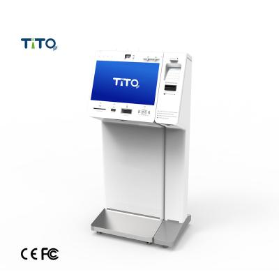 China Tito Self Service Bill Payment Ticket Card Dispenser Vending Kiosk zu verkaufen