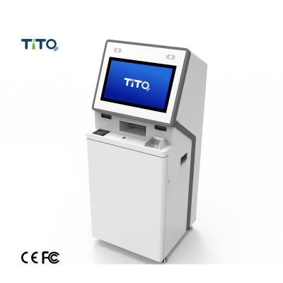 China Bank Financial Equipment Self-service Smart Teller Card Dispensing Kiosk Bank Self-service Card Issuing Machine for sale