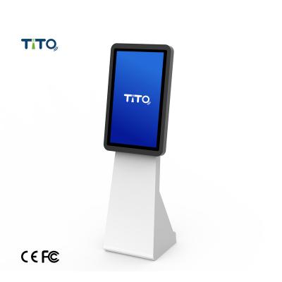 China Floor Stand Lcd Digital Signage Advertising Display Totem Touch Screen Kiosk For Shopping Mall for sale