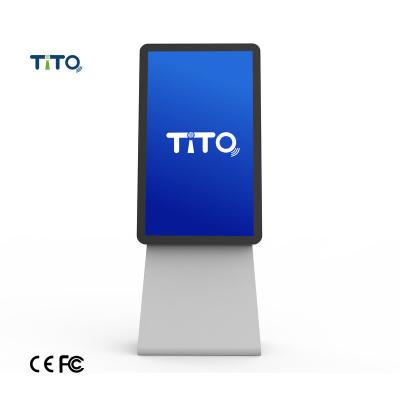 China Factory Direct Sale Floor Stand Advertising Interactive Screen Display Media Player Digital Signage Kiosk en venta