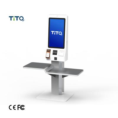 China Custom Touch Screen Self Service Information Display Kiosk Touch Self Checkout Kiosk Machine For Supermarket / Shopping Mall zu verkaufen