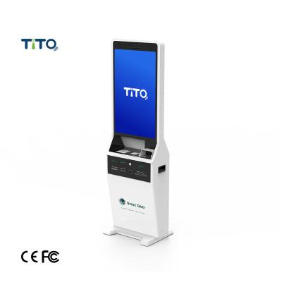 中国 Telecom Self Card Issuance Kiosk Half Size Full Size Sim Card With Barcode Reading 販売のため