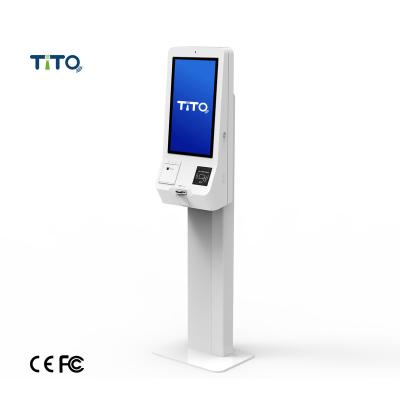 Китай Kiosk Self Ordering Check Out Kiosk For Supermarket Retail Payment Terminal Kiosks Touch Scree продается