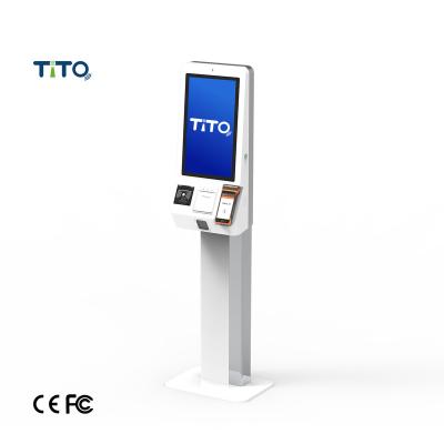 China Self Ordering Kiosk For Restaurant Online Food Store Hall Queue Management System à venda