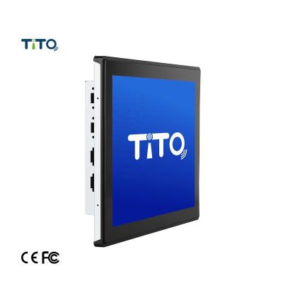 China LCD touch screen industrial touch screen Embedded RFID Reader Touch Screen Waterproof 18.5 inch en venta