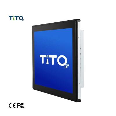 Cina competitive price 3 years warranty IP65 industrial LCD touch screen Embedded IPS panel Touch Screen Waterproof 27 inch in vendita