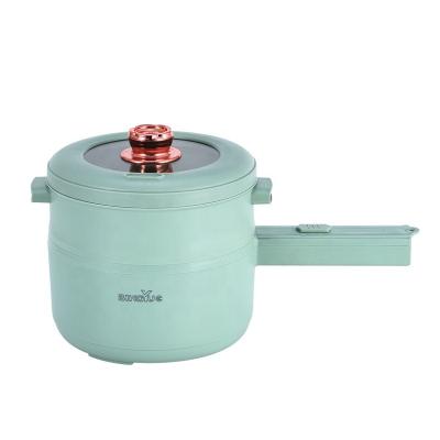 China 2022 New Hotel Sale 2.0L Whole Household Electric Boiling Pan, Mini Food Noodle Soup Cooking Pot, Electric Pot for sale