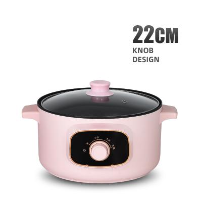 China Soup and Oatmeal Mini Pot Electric Steamer Hotel Cooker Non Stick Hot Pot Cooker Cauldron for sale